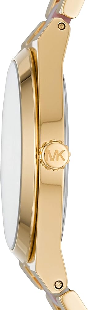 Michael Kors Channing Quartz Mother of Pearl Pink Dial Two Tone Steel Strap Watch For Women - MK6650 Buy Now By Michael Kors