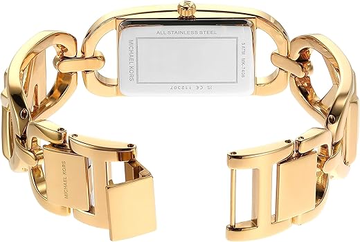 Michael Kors Empire Three Hand Gold Dial Gold Steel Strap Watch For Women - MK7406 Buy Now By Michael Kors