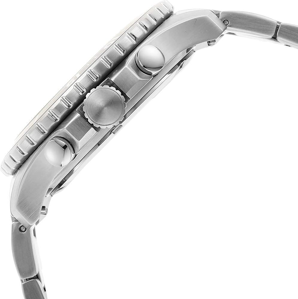 Fossil FB-03 Chronograph Blue Dial Silver Steel Strap Watch for Men - FS5724 Buy Now By Fossil