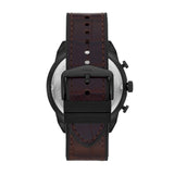 Fossil Bronson Chronograph Brown Dial Brown Leather Strap Watch for Men - FS5713 Buy Now By Fossil