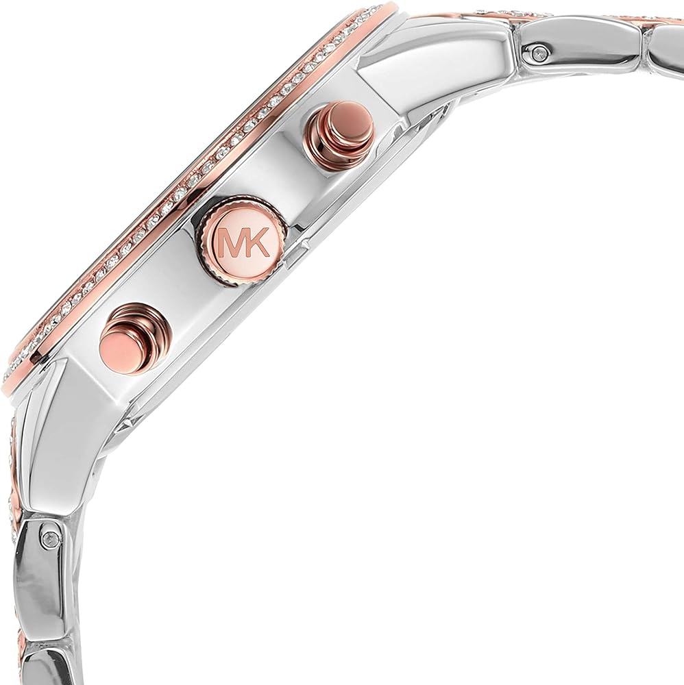 Michael Kors Ritz Chronograph Silver Dial Two Tone Steel Strap Watch For Women - MK6938 Buy Now By Michael Kors
