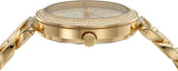 Michael Kors Catelyn Crystals Gold Dial Gold Steel Strap Watch For Women - MK4674 Buy Now By Michael Kors