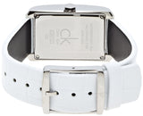 Calvin Klein Window White Dial White Leather Strap Watch for Women - K2M23120 Buy Now By Calvin Klein