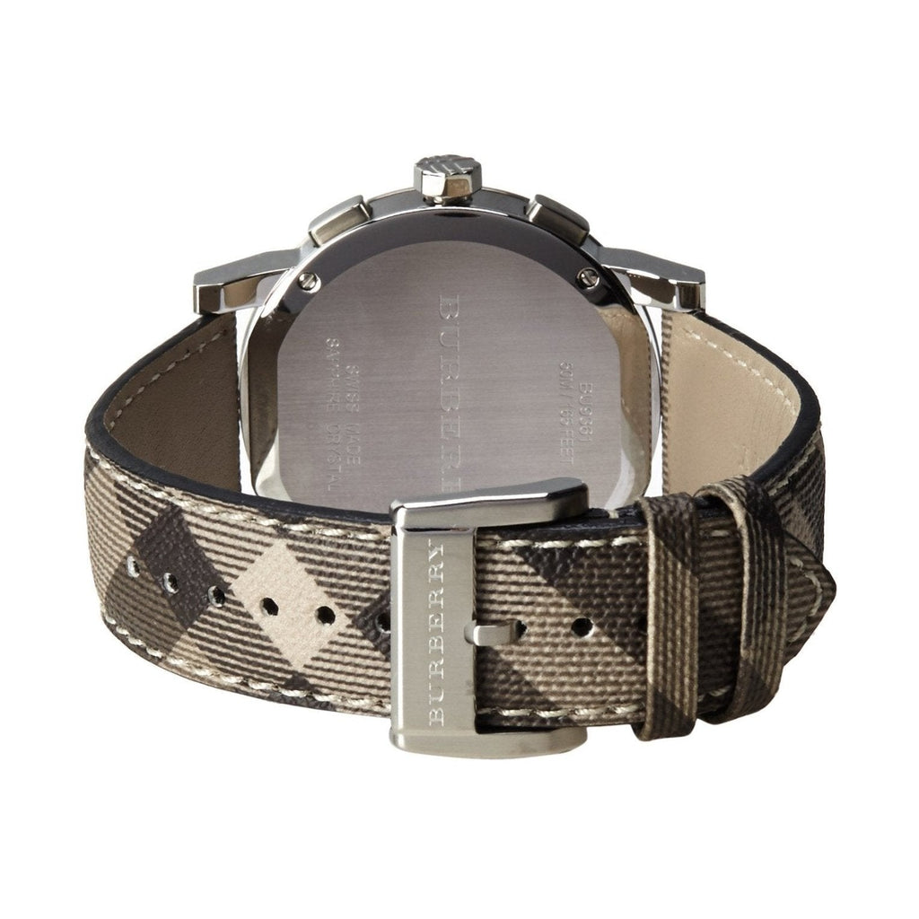 Burberry The City Smoked Brown Dial Brown Leather Strap Watch for Men - BU9361 Buy Now By Burberry