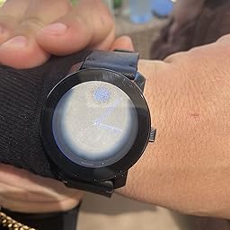 Movado Bold TR90 Black Dial Black Leather Strap Watch For Men - 3600307 Buy Now By Movado