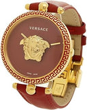 Versace Palazzo Empire Red Dial Red Leather Strap Watch for Women - VCO120017 Buy Now By Versace