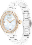 Coach Preston Mother of Pearl White Dial White Steel Strap Watch for Women - 14503662 Buy Now By Coach