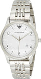 Emporio Armani Classic Silver Dial Silver Steel Strap Watch For Men - AR1867 Buy Now By Emporio Armani