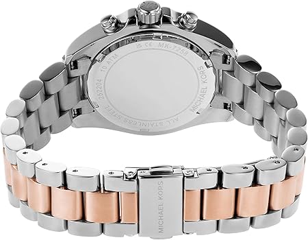 Michael Kors Bradshaw Chronograph White Dial Two Tone Steel Strap Watch For Women - MK7258 Buy Now By Michael Kors