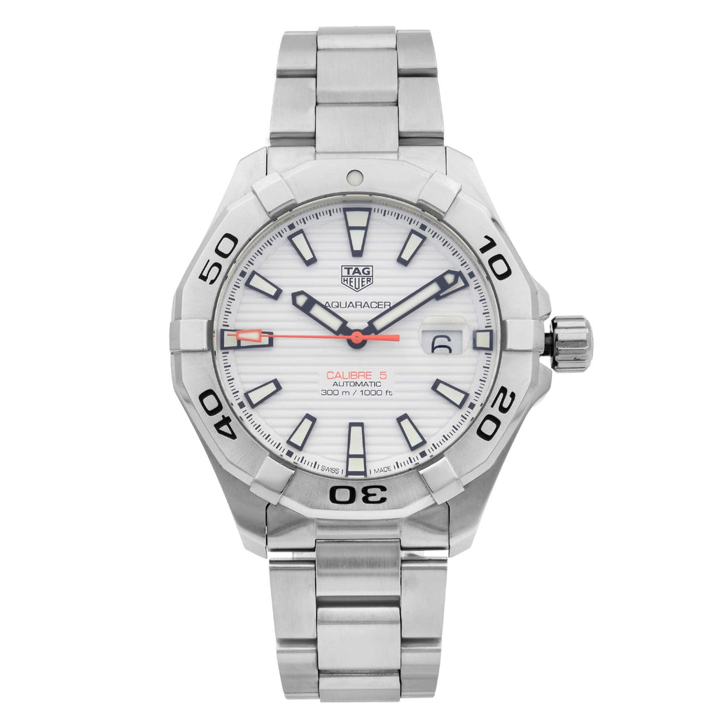 Tag Heuer Aquaracer White Dial Watch for Men - WAY2013.BA0927 Buy Now By Tag Heuer