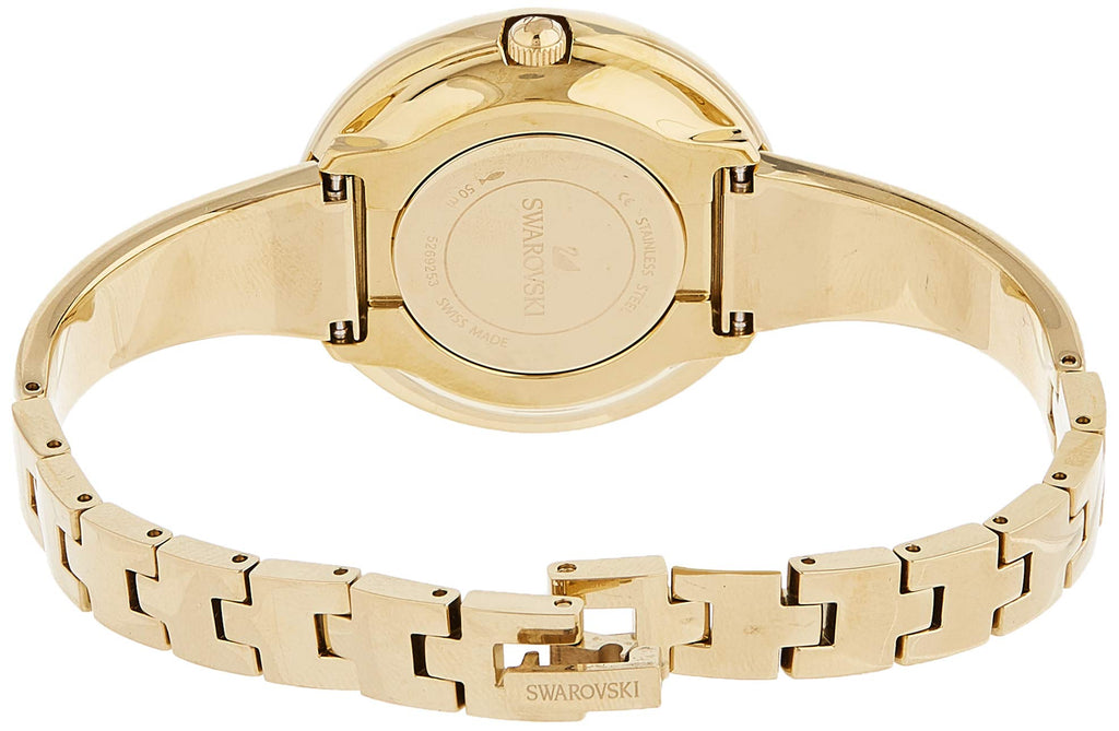 Swarovski Crystalline Bracelet White Dial Gold Steel Strap Watch for Women - 5269253 Buy Now By Swarovski