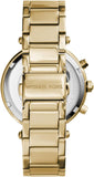 Michael Kors Parker Pave Gold Dial Gold Steel Strap Watch for Women - MK6659 Buy Now By Michael Kors
