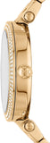 Michael Kors Parker Pave Gold Dial Gold Steel Strap Watch for Women - MK6659 Buy Now By Michael Kors