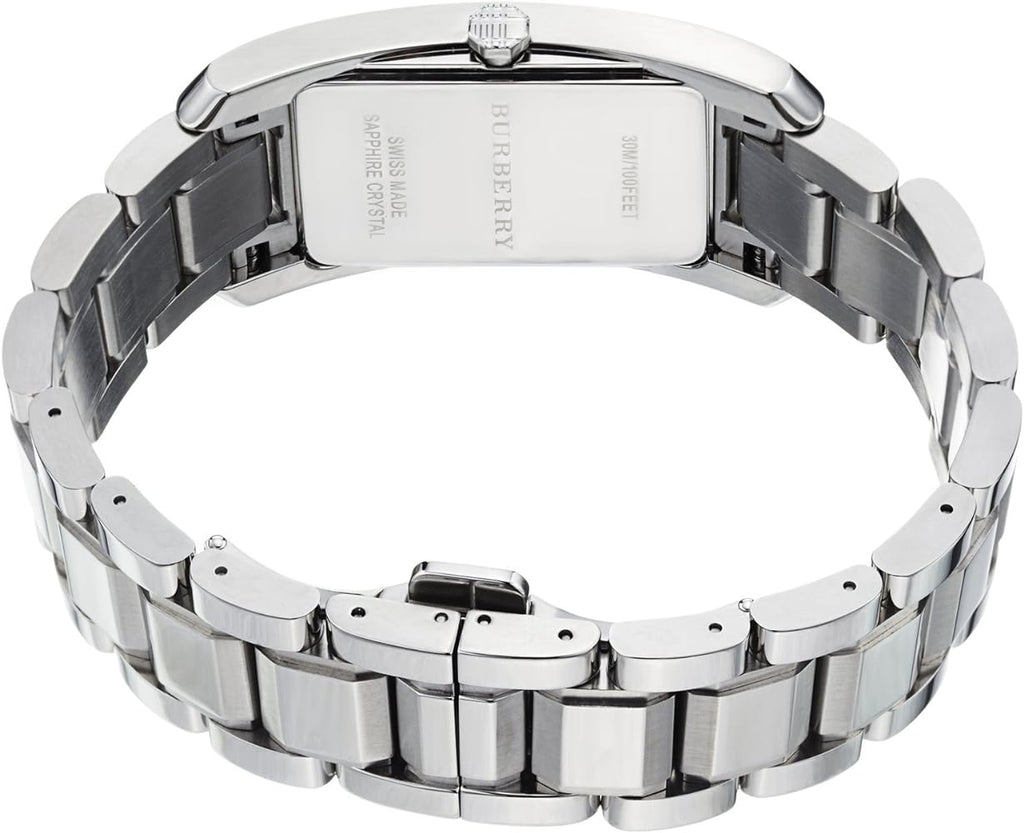 Burberry Heritage Black Dial Silver Steel Strap Watch For Women - BU9601 Buy Now By Burberry
