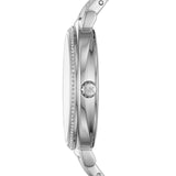 Michael Kors Cinthia White Mother of Pearl Dial Silver Steel Strap Watch for Women for Women - MK3641 Buy Now By Michael Kors