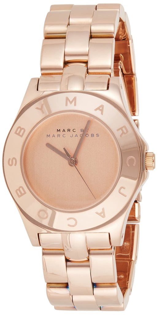 Marc Jacobs Blade Rose Gold Dial Rose Gold Steel Strap Watch for Women - MBM3127 Buy Now By Marc Jacobs