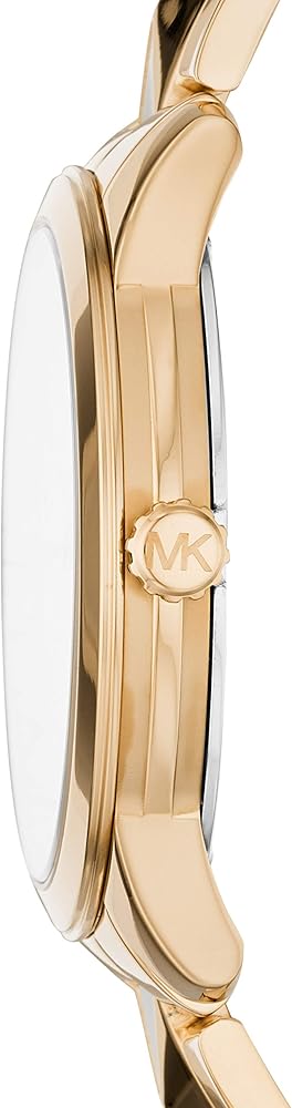 Michael Kors Runway Mercer Quartz Black Dial Two Tone Steel Strap Watch For Women - MK6672 Buy Now By Michael Kors