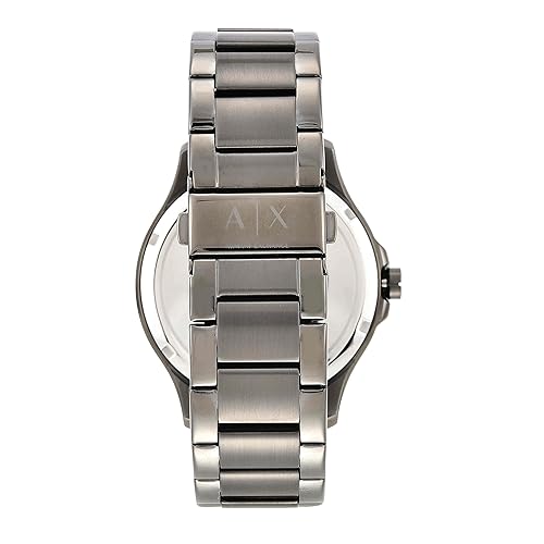 Armani Exchange Hampton Chronograph Grey Dial Grey Steel Strap Watch For Men - AX2194 Buy Now By Armani Exchange