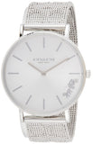 Coach Perry Silver Dial Silver Mesh Bracelet Watch for Women - 14503341 Buy Now By Coach