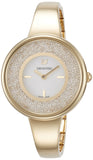 Swarovski Crystalline Bracelet White Dial Gold Steel Strap Watch for Women - 5269253 Buy Now By Swarovski