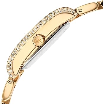 Michael Kors Emery Three-Hand Crystals Silver Dial Gold Steel Strap Watch for Women - MK4640 Buy Now By Michael Kors