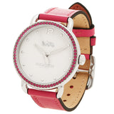 Coach Delancey White Dial Red Leather Strap Watch for Women - 14502879 Buy Now By Coach