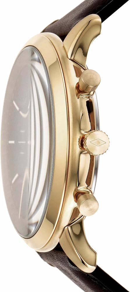 Fossil Neutra Chronograph Brown Dial Brown Leather Strap Watch for Men - FS5763 Buy Now By Fossil