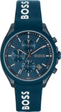 Hugo Boss Velocity Chronograph Blue Dial Blue Rubber Strap Watch For Men - 1514061 Buy Now By Hugo Boss