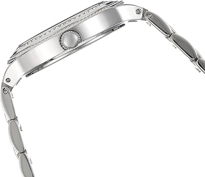 Guess Madison Diamonds Silver Dial Silver Steel Strap Watch for Women - W0637L1 Buy Now By Guess