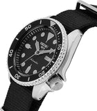 Seiko 5 Sports SKX Automatic Black Dial Black NATO Strap Watch For Men - SRPD55K3 Buy Now By Seiko
