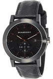Burberry The City Black Dial Black Leather Strap Watch for Men - BU9906 Buy Now By Burberry