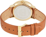 Tommy Hilfiger Jenna Quartz White Dial Brown Leather Strap Watch for Women - 1782073 Buy Now By Tommy Hilfiger