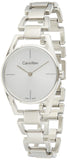 Calvin Klein Dainty Silver Dial Silver Steel Strap Watch for Women - K7L23146 Buy Now By Calvin Klein