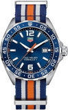 Tag Heuer Formula 1 Quartz Blue Dial Two Tone NATO Strap Watch for Men - WAZ1010.FC8196 Buy Now By Tag Heuer