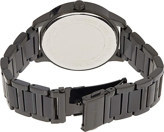 Michael Kors Kinley Silver Dial Black Steel Strap Watch for Women - MK5999 Buy Now By Michael Kors