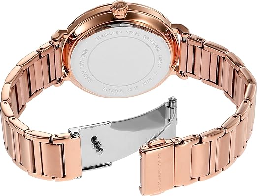 Michael Kors Addyson Quartz Black Dial Gold Steel Strap Watch for Women - MK7416 Buy Now By Michael Kors