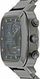 Fossil Retro Analog-Digital Black Dial Grey Steel Strap Watch for Men - FS5892 Buy Now By Fossil