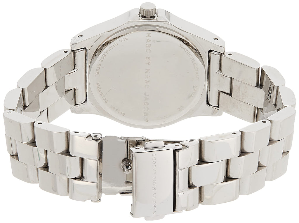 Marc Jacobs Blade Chronograph Silver Dial Silver Steel Strap Watch for Women - MBM3125 Buy Now By Marc Jacobs
