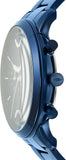 Fossil Neutra Chronograph Blue Dial Blue Steel Strap Watch for Men - FS5826 Buy Now By Fossil