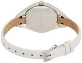 Calvin Klein Rebel White Black Dial White Leather Strap Watch for Women - K8P231L1 Buy Now By Calvin Klein