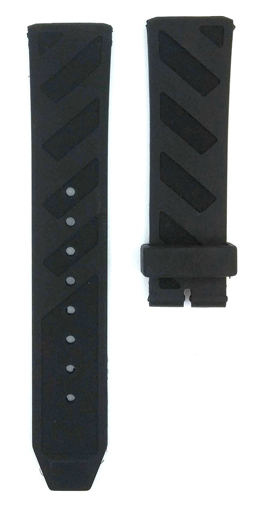 Burberry The City Sport Chronograph Black Dial Blue Rubber Strap Watch For Men - BU9807 Buy Now By Burberry