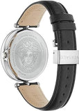 Versace Palazzo Empire Black Dial Black Leather Strap Watch for Women - VCO060017 Buy Now By Versace