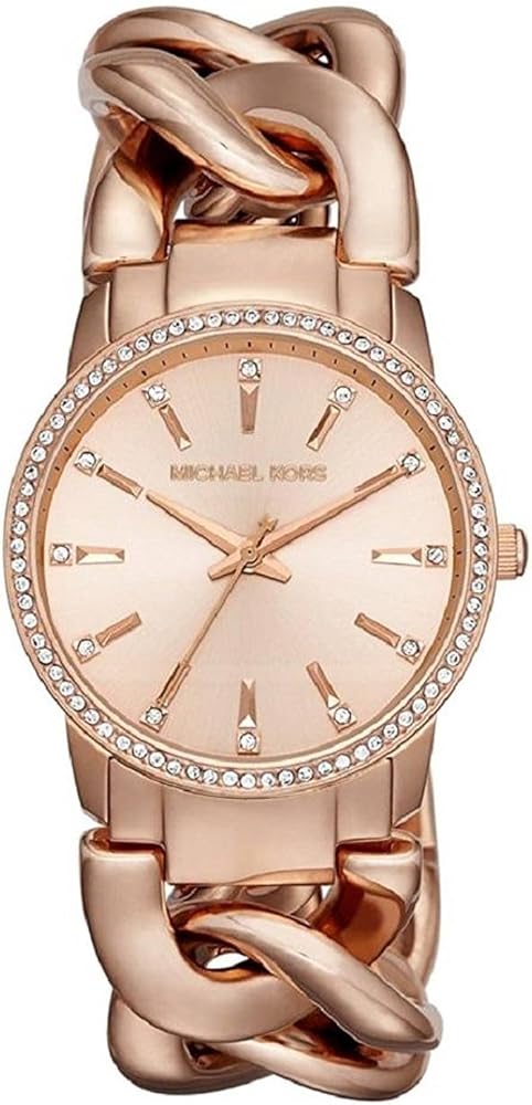 Michael Kors Nini Quartz Crystals Rose Gold Dial Rose Go Watch For Women - MK3236 Buy Now By Michael Kors