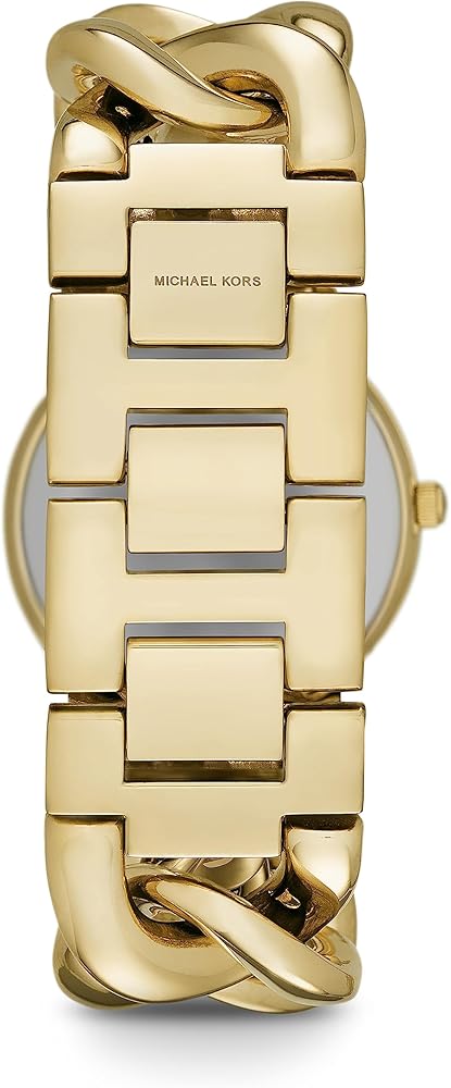 Michael Kors Nini Three Hand Gold Dial Gold Steel Strap Watch For Women - MK3235 Buy Now By Michael Kors