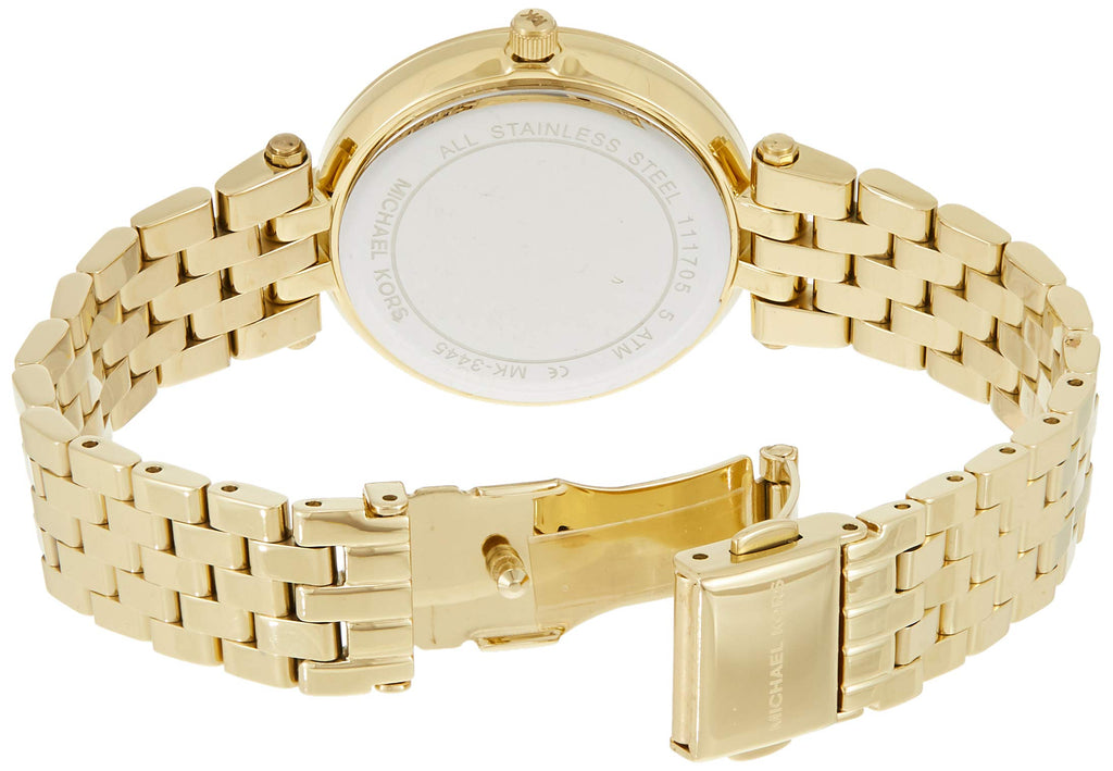 Michael Kors Darci Gold Dial Gold Steel Strap Watch for Women - MK3445 Buy Now By Michael Kors
