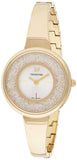 Swarovski Crystalline Bracelet White Dial Gold Steel Strap Watch for Women - 5269253 Buy Now By Swarovski