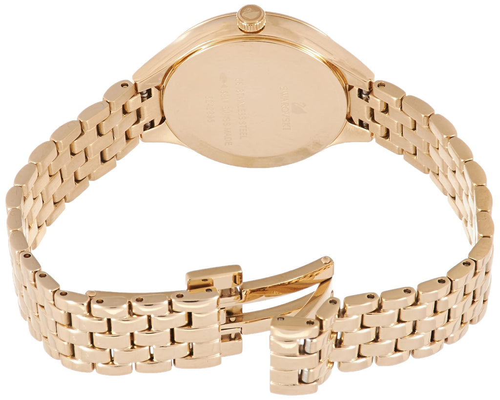 Swarovski Lovely Crystals Mother of Pearl Dial Rose Gold Steel Strap Watch for Women - 5261496 Buy Now By Swarovski