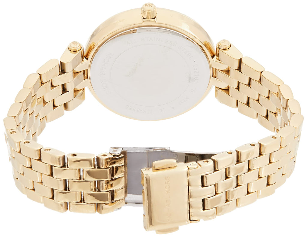 Michael Kors Darci Gold Dial Gold Steel Strap Watch for Women - MK3365 Buy Now By Michael Kors