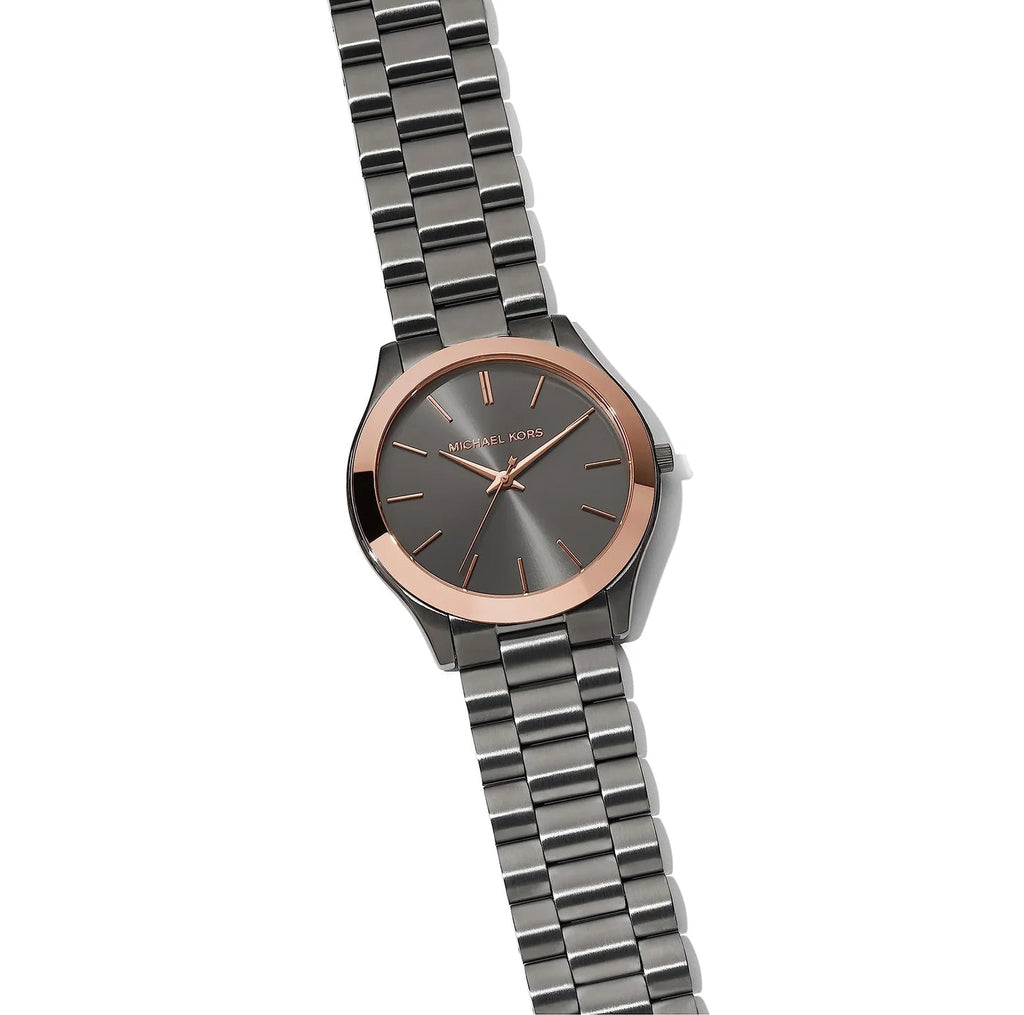 Michael Kors Runway Quartz Grey Dial Grey Steel Strap Watch For Women - MK8576 Buy Now By Michael Kors