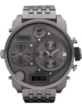 Diesel Mr Daddy 1.0 Gray Dial Gray Stainless Steel Watch For Men - DZ7247 Buy Now By Diesel